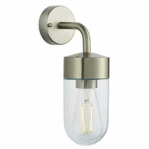 Nástěnné svítidlo Endon Severní stříbrné nerezové sklo E27 IP44 71184 small 3