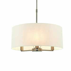 Závěsná lampa Endon Daley 73015 hnědá 3xE14 50 cm small 0