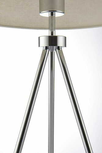 Kontrola Stojací lampa Endon Tri béžová/stříbrná 60 cm E27 40W