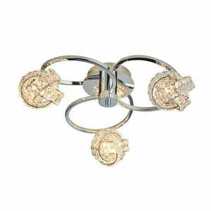 Stropní svítidlo Endon Talia chrom 3xG9 46 cm small 0