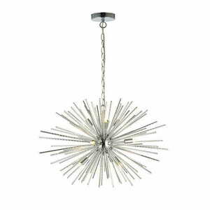 Závěsná lampa Endon Lena 76350 chrom LED 9xG9 small 0