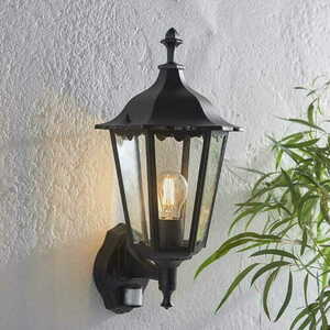 Venkovní nástěnné svítidlo Endon Burford PIR černé E27 IP44 76548 small 3
