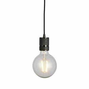 Závěsné svítidlo Endon Urban 76586 v černém chromu E27 10 cm small 3