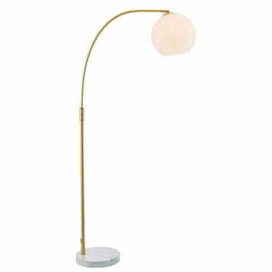 Stojací lampa Endon Otto šedá zlatá sklo ocel 76613 small 0