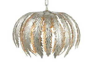 Závěsná lampa Endon Delphine stříbrná 3 světla E14 76678 small 0