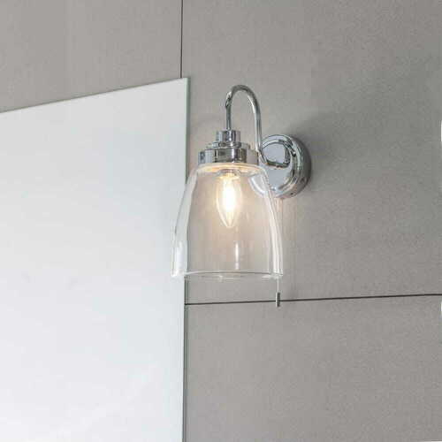 Kontrola Nástěnné svítidlo Endon Ashbury chrom IP44 E14 1x4W 77088