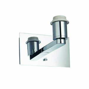 Nástěnná lampa Endon Issac USB chrom E27 77510 small 0