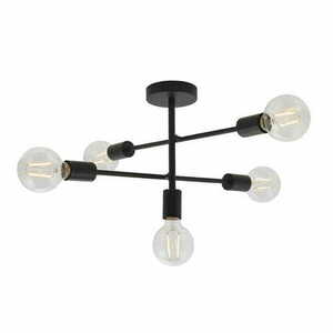 Stropní svítidlo Endon Studio černé 5xE27 53 cm small 0