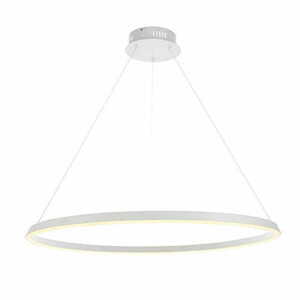Závěsné svítidlo Endon Staten 80629 bílé LED 45 W 80 cm 3000 K small 3