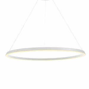 Závěsné svítidlo Endon Staten 80629 bílé LED 45 W 80 cm 3000 K small 0