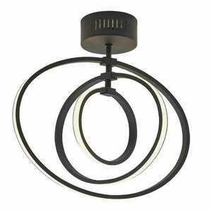 Stropní LED svítidlo Endon Avali 80682 černé 2719 lm 3000K small 0
