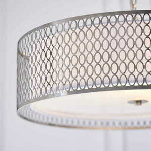 Závěsné svítidlo Endon Cordero 81969 nikl/bílá 3x E27 LED small 4