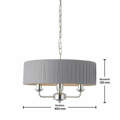 Kontrola Závěsná lampa Highclere 94394 Endon