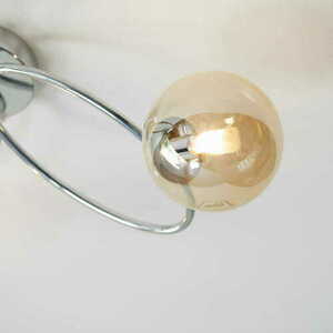 Stropní svítidlo Endon Ellipse 95290, 3×G9, chrom a barevné sklo, Ø57 cm small 6