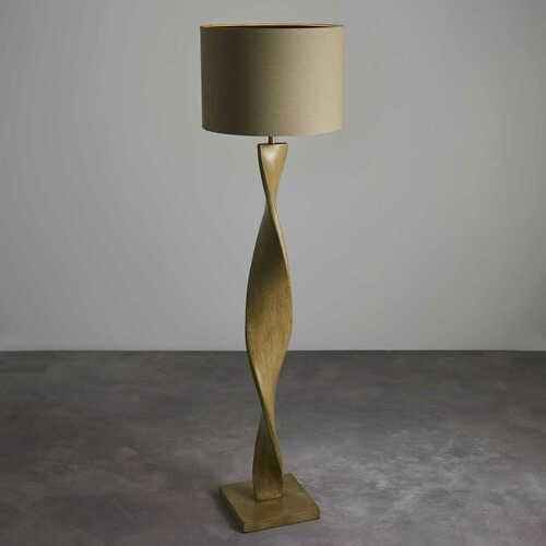 Kontrola Stojací lampa Endon Abia 95454 béžová/šedá E27 158,5 cm