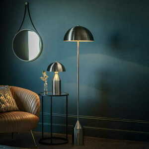 Stojací lampa Endon Nova niklová ocel E27 152,5 cm 95468 small 2
