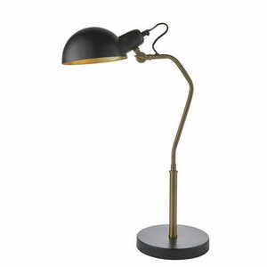 Stojací lampa Endon Largo černá mosaz E14 63 cm 95478 small 0