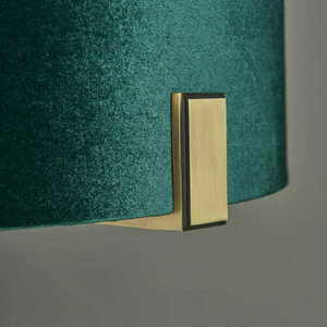 Stojací lampa Endon Hayfield mosazná zelená E27 95837 small 4