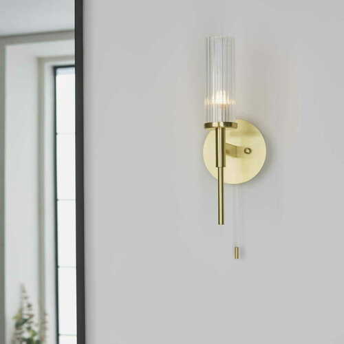 Kontrola Nástěnné svítidlo Endon Talo 96163 mosaz IP44 G9 LED 3W