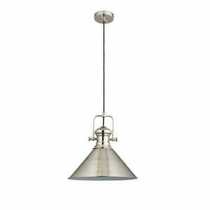 Závěsná lampa Endon Brampton nikl E27 1x10W 96178 small 7