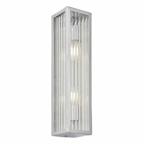 Kontrola Nástěnné svítidlo Endon Newham chrom/sklo G9 IP44 96220