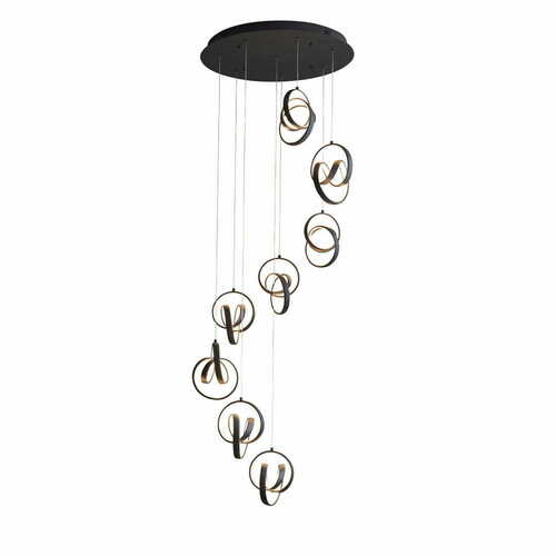 Kontrola Závěsné LED svítidlo Endon Cosma 97625 černé 57,5 cm