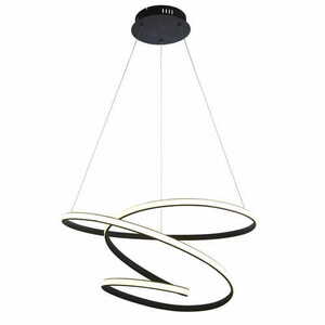Závěsné svítidlo Endon Dune 97632 černé LED 3000 K 2610 lm small 0