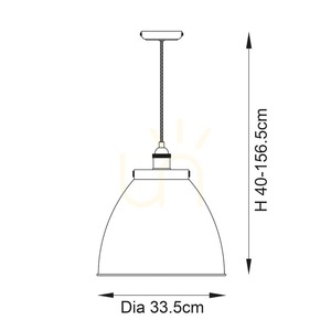 Závěsná lampa Endon Franklin černá/stříbrná E27 98749 small 8