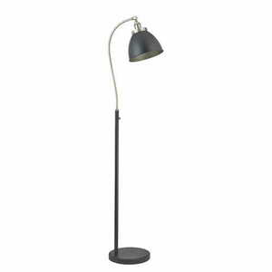Stojací lampa Endon Franklin černá stříbrná ocel 160 cm 98753 small 7