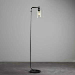 Stojací lampa Endon Toledo černá/sklo 95456 small 1