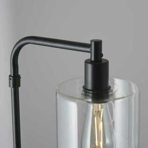 Stojací lampa Endon Toledo černá/sklo 95456 small 5