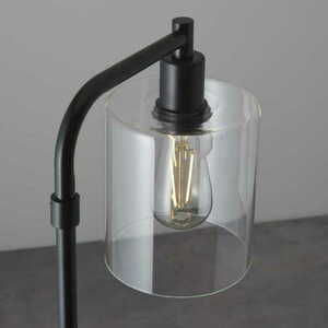 Stojací lampa Endon Toledo černá/sklo 95456 small 6