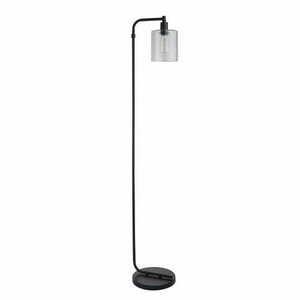 Stojací lampa Endon Toledo černá/sklo 95456 small 7