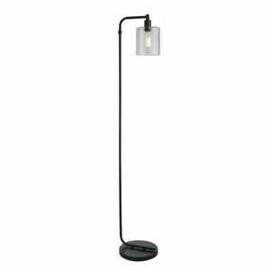 Stojací lampa Endon Toledo černá/sklo 95456 small 0