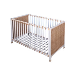 Postel Nemo Evolutive z ratanu 60 x 120 - Neige small 2