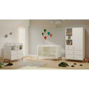 Postel Marelia Evolutive Rattan 60 x 120 - Neige small 1