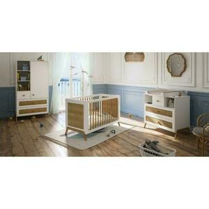 Postel Marelia Evolutive Rattan 60 x 120 - Neige small 9