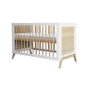 Postel Marelia Evolutive Rattan 60 x 120 - Neige small 0