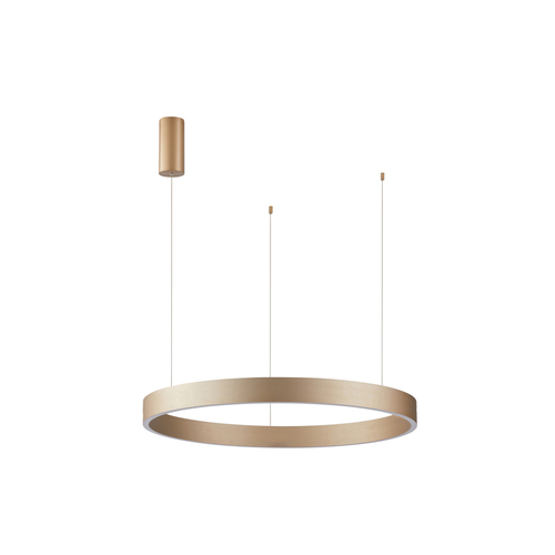 Kontrola Závěsné LED svítidlo Italux Brasco Down 60 cm zlaté bílé dimmable PND-56215-060RPP-GD-3KS4K-TRDIMM