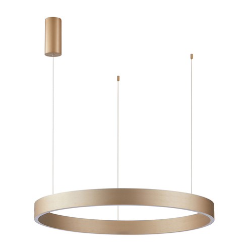 Kontrola Závěsné LED svítidlo Italux Brasco Down 80 cm bílé zlaté dimmable PND-56215-080RPP-GD-3KS4K-TRDIMM