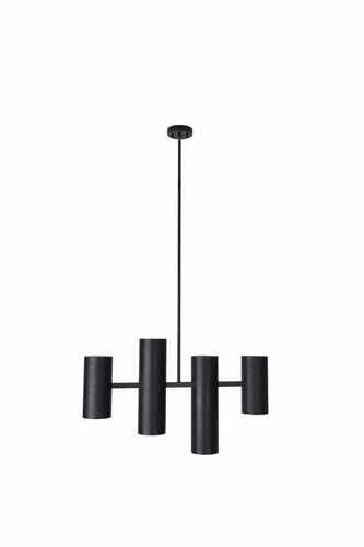 Kontrola Závěsné svítidlo Max Light LAXER P0501 černé 4x7W 83 cm