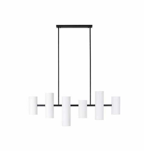 Kontrola Závěsné svítidlo Max Light LAXER P0504 bílé 6x7W 127 cm