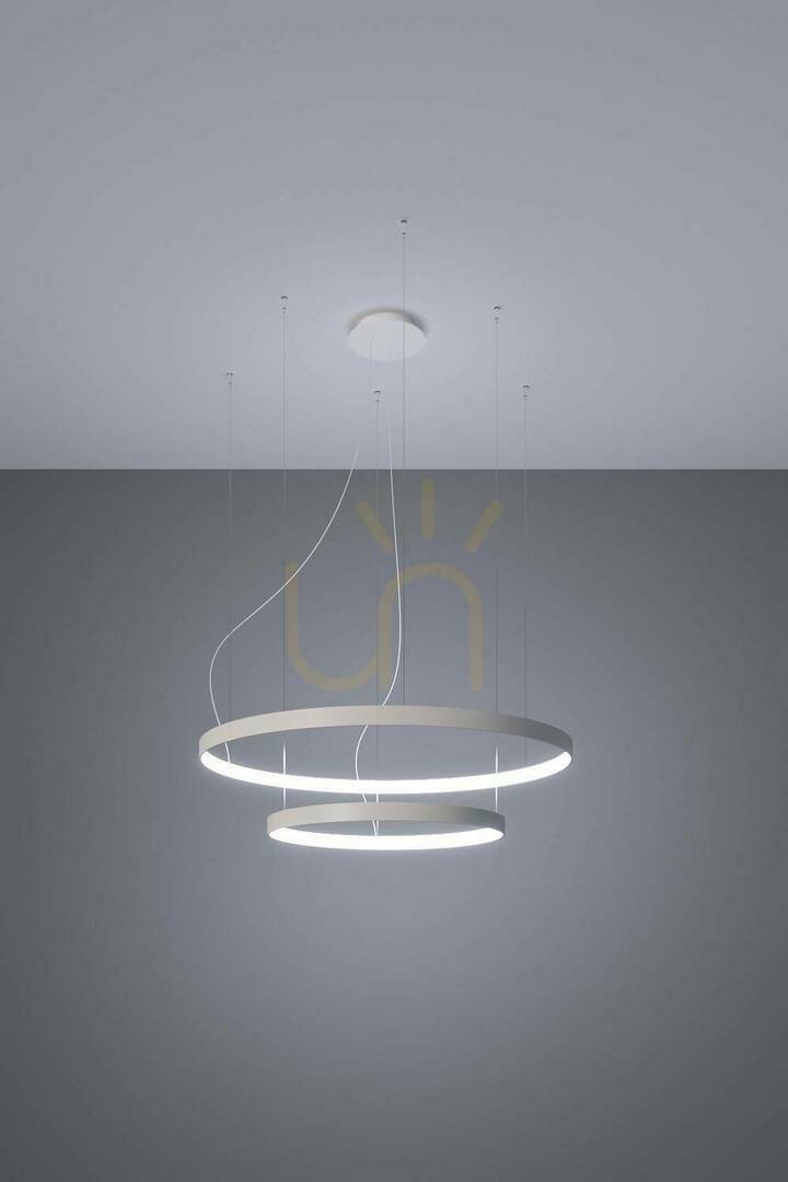 Náhled Lustr RIO 2 55/78 bílá LED 4000K Thoro Lustr RIO 2 55/78 bílá LED 4000K Thoro
