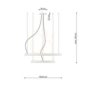 Lustr RIO 2 55/78 bílá LED 4000K Thoro 3 Lustr RIO 2 55/78 bílá LED 4000K Thoro small 3