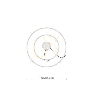 Lustr RIO 2 55/78 bílá LED 4000K Thoro 4 Lustr RIO 2 55/78 bílá LED 4000K Thoro small 4