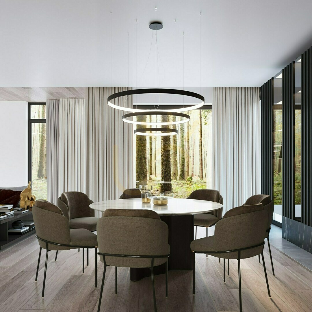 Náhled Lustr RIO 2 55/78 bílá LED 4000K Thoro Lustr RIO 2 55/78 bílá LED 4000K Thoro