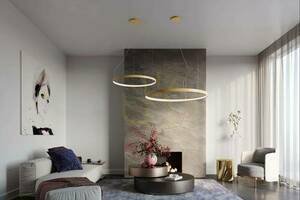 Lustr RIO 78 zlatý LED 3000K Thoro 12 Lustr RIO 78 zlatý LED 3000K Thoro small 12