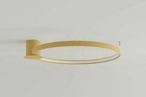 Stropní svítidlo RIO 78 golden LED 3000K Thoro small 1