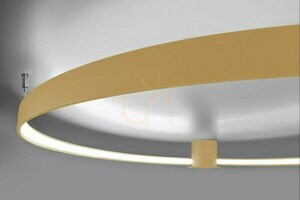 Stropní svítidlo RIO 55 golden LED 4000K Thoro small 6