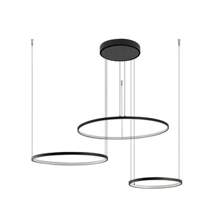 Černé závěsné LED svítidlo Nowodvorski CIRCOLO 10817 45 W 1600 lm 3000 K small 3